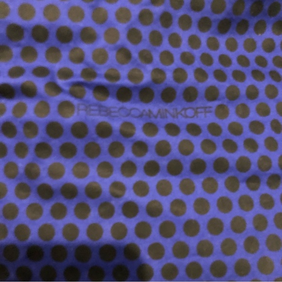 Rebecca Minkoff Leather MAB satchel in cream and black - Picture 7 of 7